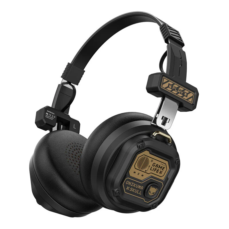 Onikuma GT803 Wireless Gaming Headset (Black, White/Black) - Image 5