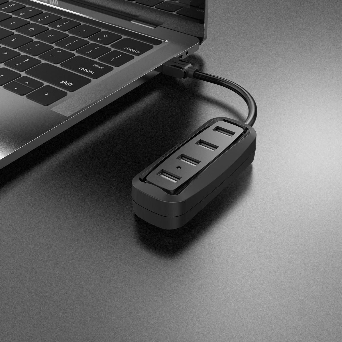 Vention 4-in-1 USB 2.0 Hub - 1M (VAS-J43-B100) - Image 5